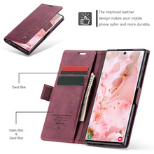 Lade das Bild in den Galerie-Viewer, Casekis Retro Wallet Case Red