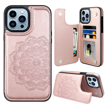 Lade das Bild in den Galerie-Viewer, Casekis Mandala Embossed Phone Case Rose Gold