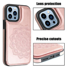 Lade das Bild in den Galerie-Viewer, Casekis Mandala Embossed Phone Case Rose Gold