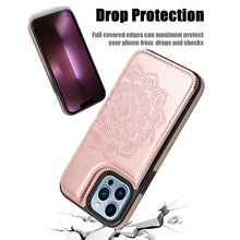 Lade das Bild in den Galerie-Viewer, Casekis Mandala Embossed Phone Case Rose Gold