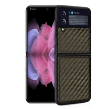 Lade das Bild in den Galerie-Viewer, Z Flip 3 5G Carbon Fiber Pattern Phone Case - Casekis