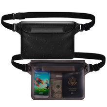 Lade das Bild in den Galerie-Viewer, Casekis Large Waterproof Pouch with Waist Strap - 2 Packs