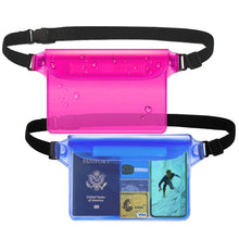 Lade das Bild in den Galerie-Viewer, Casekis Large Waterproof Pouch with Waist Strap - 2 Packs