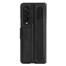 Lade das Bild in den Galerie-Viewer, Casekis Leather Case With S-pen Slot for Galaxy Z Fold 3 5G