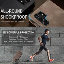 Load image into Gallery viewer, Casekis Retro Wallet Case Coffee
