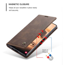 Lade das Bild in den Galerie-Viewer, Casekis Retro Wallet Case For Galaxy S22 Ultra 5G