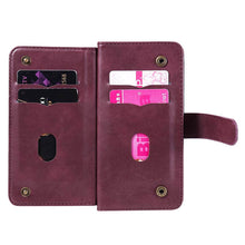 Lade das Bild in den Galerie-Viewer, Casekis Large Capacity Cardholder Phone Case Red