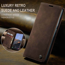 Lade das Bild in den Galerie-Viewer, Casekis Retro Wallet Case For Galaxy S23 Plus 5G