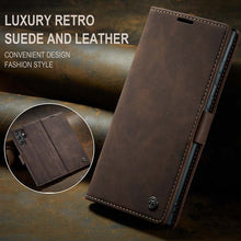 Lade das Bild in den Galerie-Viewer, Casekis Retro Wallet Case For Galaxy S22 Ultra 5G