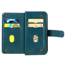 Lade das Bild in den Galerie-Viewer, Casekis Large Capacity Cardholder Phone Case Dark Green
