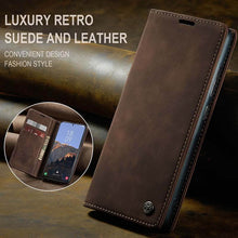 Lade das Bild in den Galerie-Viewer, Casekis Retro Wallet Case For Galaxy S23 5G
