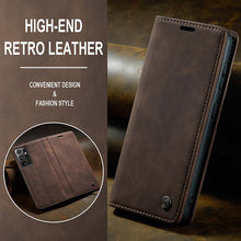 Lade das Bild in den Galerie-Viewer, Casekis Retro Wallet Case For Galaxy S21 Ultra 5G