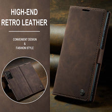 Load image into Gallery viewer, Casekis Retro Wallet Case For Galaxy Note 20 Ultra