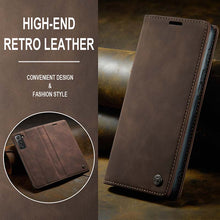 Lade das Bild in den Galerie-Viewer, Casekis Retro Wallet Case For Galaxy S21 5G