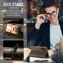Lade das Bild in den Galerie-Viewer, Casekis Retro Wallet Case For Galaxy S22 Ultra 5G
