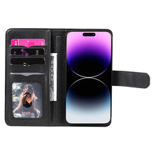 Load image into Gallery viewer, Casekis Large Capacity Cardholder Phone Case Black