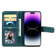 Lade das Bild in den Galerie-Viewer, Casekis Large Capacity Cardholder Phone Case Dark Green