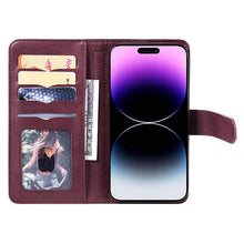Lade das Bild in den Galerie-Viewer, Casekis Large Capacity Cardholder Phone Case Red