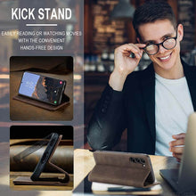 Lade das Bild in den Galerie-Viewer, Casekis Retro Wallet Case For Galaxy S23 Plus 5G
