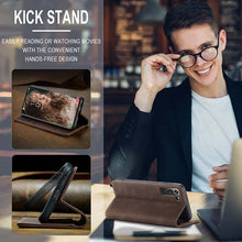 Lade das Bild in den Galerie-Viewer, Casekis Retro Wallet Case For Galaxy S21 5G