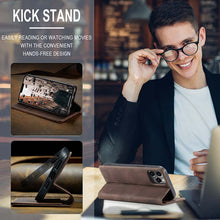 Lade das Bild in den Galerie-Viewer, Casekis Retro Wallet Case For iPhone 13 Pro