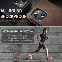 Lade das Bild in den Galerie-Viewer, Casekis Retro Wallet Case For iPhone 13 mini