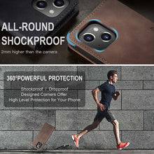 Lade das Bild in den Galerie-Viewer, Casekis Retro Wallet Case For iPhone 13