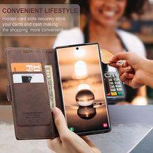 Lade das Bild in den Galerie-Viewer, Casekis Retro Wallet Case For Galaxy S22 Ultra 5G