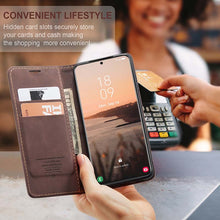 Lade das Bild in den Galerie-Viewer, Casekis Retro Wallet Case For Galaxy S21 Ultra 5G