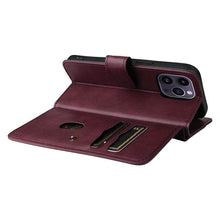 Lade das Bild in den Galerie-Viewer, Casekis Large Capacity Cardholder Phone Case Red