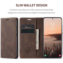 Lade das Bild in den Galerie-Viewer, Casekis Retro Wallet Case For Galaxy S21 Ultra 5G