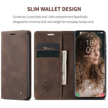 Lade das Bild in den Galerie-Viewer, Casekis Retro Wallet Case For Galaxy S21 5G