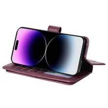 Lade das Bild in den Galerie-Viewer, Casekis Large Capacity Cardholder Phone Case Red