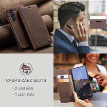 Lade das Bild in den Galerie-Viewer, Casekis Retro Wallet Case For Galaxy S23 Plus 5G