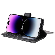 Load image into Gallery viewer, Casekis Large Capacity Cardholder Phone Case Black