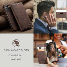 Lade das Bild in den Galerie-Viewer, Casekis Retro Wallet Case For Galaxy S21 FE 5G