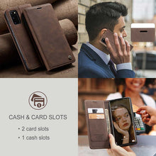 Load image into Gallery viewer, Casekis Retro Wallet Case For Galaxy S20 4G/5G