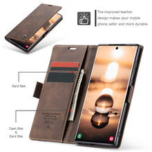 Lade das Bild in den Galerie-Viewer, Casekis Retro Wallet Case For Galaxy S22 Ultra 5G