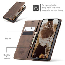 Lade das Bild in den Galerie-Viewer, Casekis Retro Wallet Case For iPhone 13