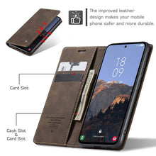 Load image into Gallery viewer, Casekis Retro Wallet Case for Galaxy A54 5G
