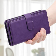 Load image into Gallery viewer, Casekis Large Capacity Cardholder Phone Case Purple