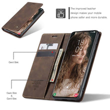 Lade das Bild in den Galerie-Viewer, Casekis Retro Wallet Case For Galaxy S21 FE 5G