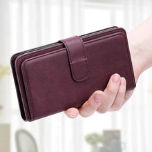 Lade das Bild in den Galerie-Viewer, Casekis Large Capacity Cardholder Phone Case Red