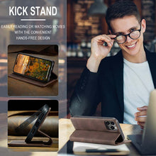 Lade das Bild in den Galerie-Viewer, Casekis Retro Wallet Case For iPhone 14 Pro Max