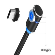 Lade das Bild in den Galerie-Viewer, 3 in 1 360° Magnetic Charging Cable for Huawei iPhone Samsung - Casekis