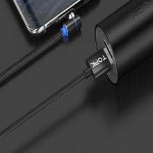 Lade das Bild in den Galerie-Viewer, 3 in 1 360° Magnetic Charging Cable for Huawei iPhone Samsung - Casekis