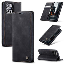 Lade das Bild in den Galerie-Viewer, Casekis Retro Wallet Case For iPhone 14 Pro Max
