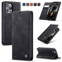 Lade das Bild in den Galerie-Viewer, Casekis Retro Wallet Case For iPhone 13 Pro
