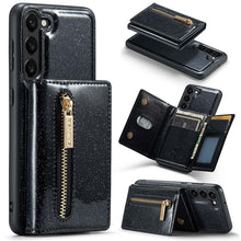 Load image into Gallery viewer, Casekis Glitter Cardholer Magnetic Phone Case for Galaxy S23 Plus 5G