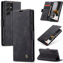Lade das Bild in den Galerie-Viewer, Casekis Retro Wallet Case For Galaxy S22 Ultra 5G